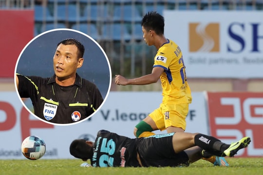Cựu trọng tài FIFA  nói gì giữa tranh cãi trận Quảng Nam - SLNA?