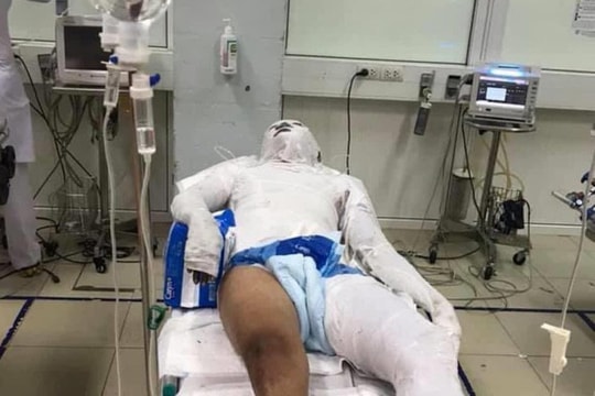 Nam thanh niên ở TP Vinh ra đầu thú vì tẩm xăng thiêu con nợ 