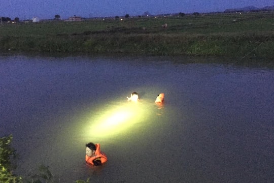 Nghệ An: Tìm thấy thi thể nam thanh niên đuối nước trên kênh đào