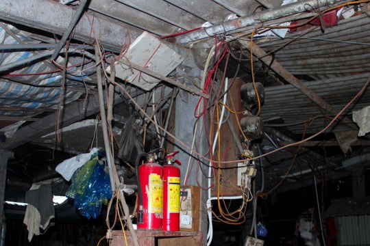 Báo động nguy cơ cháy, nổ ở các chợ ở TP Vinh mùa nắng nóng 