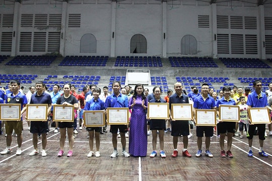 Khai mạc Giải Gia đình thể thao tỉnh Nghệ An năm 2020