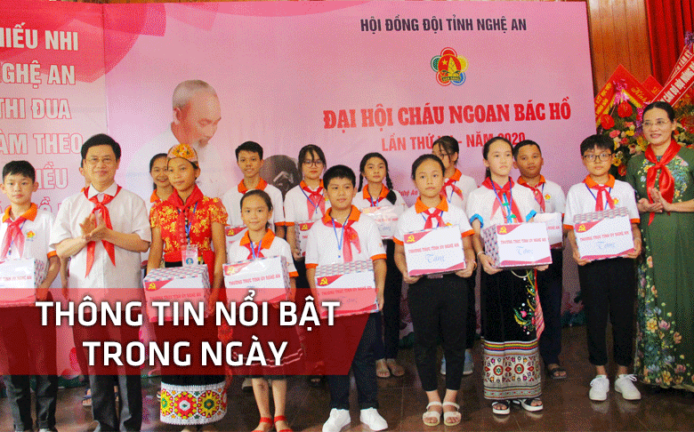 Nghệ An: Thông tin nổi bật ngày 11/7