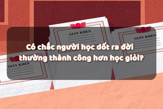 Nam sinh bơ vơ giữa 'rừng' giấy khen: Có phải học dốt sau này sẽ thành công hơn học giỏi?