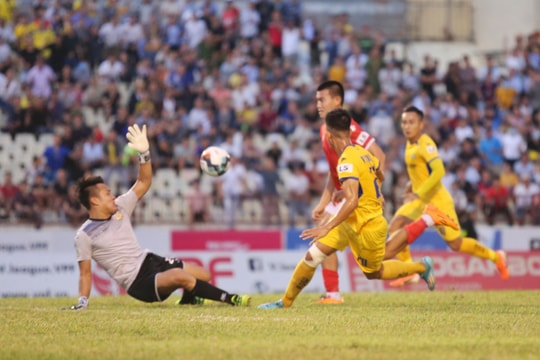Những khoảnh khắc ấn tượng trong trận 'Derby xứ Nghệ' đầu tiên tại V.League