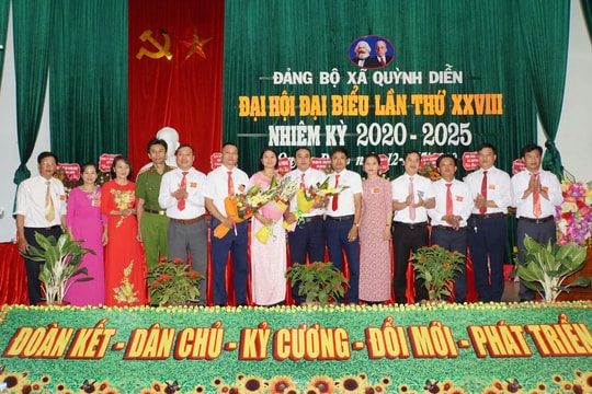 Đại hội đại biểu Đảng bộ xã Quỳnh Diễn (Quỳnh Lưu) nhiệm kỳ 2020 - 2025