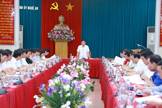 Ban Thường vụ Tỉnh ủy duyệt Đại hội đại biểu Đảng bộ huyện Quỳ Châu nhiệm kỳ 2020 - 2025