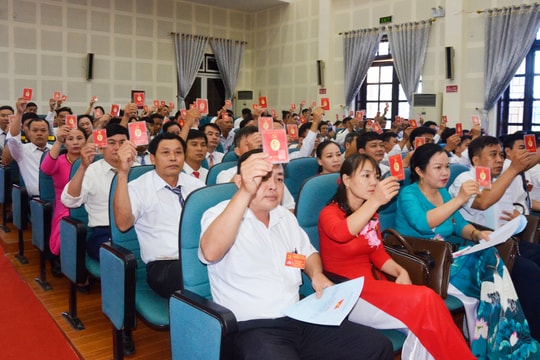 Khai mạc phiên trù bị Đại hội đại biểu Đảng bộ huyện Diễn Châu nhiệm kỳ 2020 - 2025