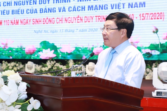 'Đồng chí Nguyễn Duy Trinh - 'vị tư lệnh ngành' xuất sắc trên mặt trận ngoại giao'