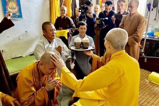 Ông Lê Phước Vũ quy y Tam bảo