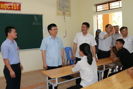 Nêu cao trách nhiệm của các giám thị tại Kỳ thi tuyển sinh vào lớp 10