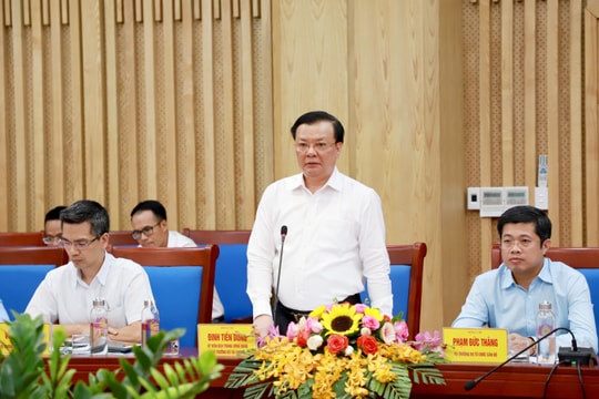 Bộ trưởng Bộ Tài chính làm việc với lãnh đạo tỉnh Nghệ An