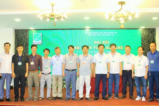 Hội Kiến trúc sư Nghệ An đại hội lần thứ IX, nhiệm kỳ 2020 - 2025