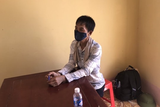 Cách ly phòng chống dịch 2 đối tượng vượt biên trái phép