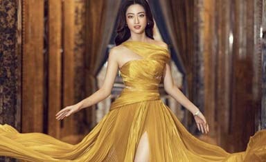 Mỹ nhân Cao Bằng chân dài 1m22 mặc váy xẻ cao đẹp tựa nữ thần