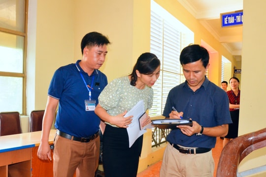 Tỉnh Nghệ An kiểm tra đột xuất việc chấp hành kỷ cương hành chính ở các cơ quan, đơn vị