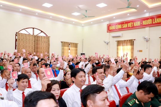 Bế mạc Đại hội đại biểu Đảng bộ huyện Kỳ Sơn lần thứ XXIII, nhiệm kỳ 2020 - 2025