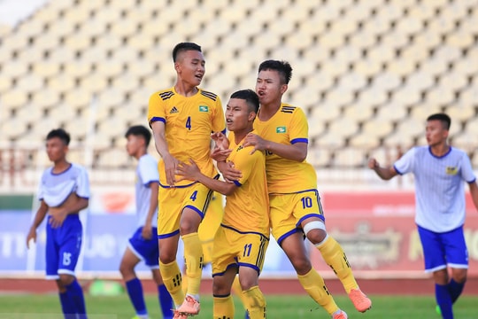 U15 SLNA duy trì mạch thắng tại Vòng loại Giải U15 Quốc gia 2020