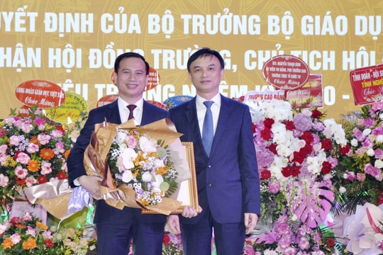 Công bố tân Hiệu trưởng và Hội đồng trường Đại học Vinh nhiệm kỳ 2020 - 2025