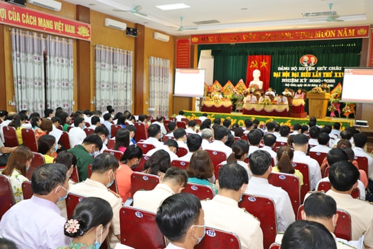 [Infographics] Các chỉ tiêu chủ yếu của Đảng bộ huyện Quỳ Châu nhiệm kỳ 2020 - 2025