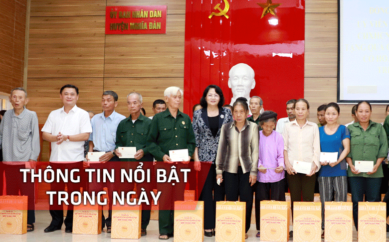 Nghệ An: Thông tin nổi bật ngày 6/8