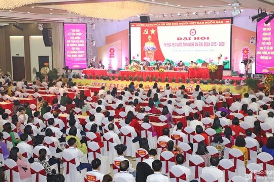 Đại hội Thi đua yêu nước tỉnh Nghệ An giai đoạn 2015-2020