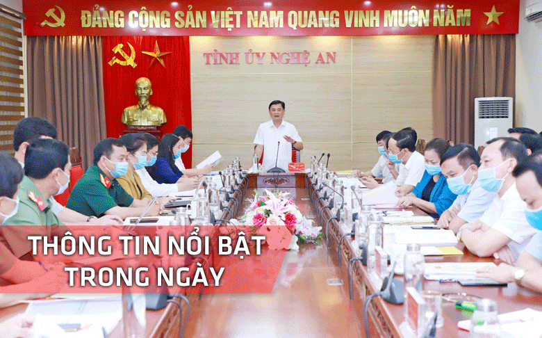 Nghệ An: Thông tin nổi bật ngày 10/8