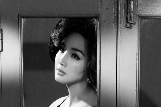 U50, hoa hậu Giáng My gây ấn tượng 'chết người' với loạt ảnh đen trắng