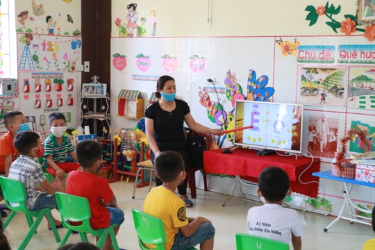 Nghệ An cho phép trường mầm non mở cửa trở lại