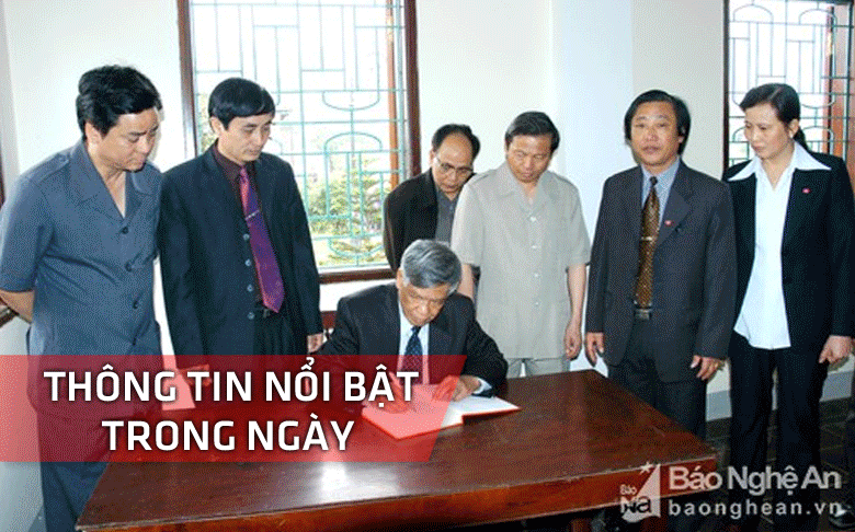 Nghệ An: Thông tin nổi bật ngày 11/8