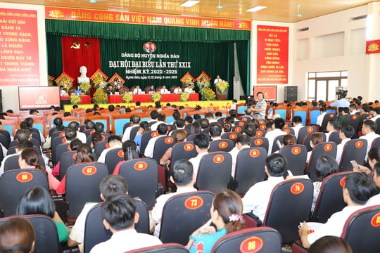 Khai mạc phiên trù bị Đại hội đại biểu Đảng bộ huyện Nghĩa Đàn, nhiệm kỳ 2020 - 2025