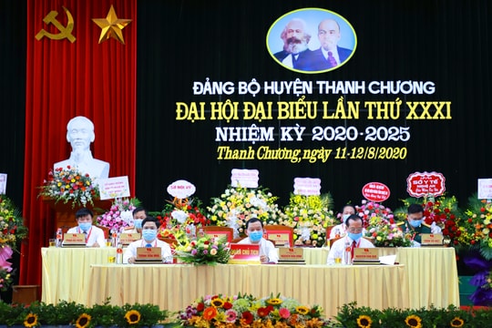 Đại hội đại biểu Đảng bộ huyện Thanh Chương lần thứ XXXI tiến hành phiên trù bị