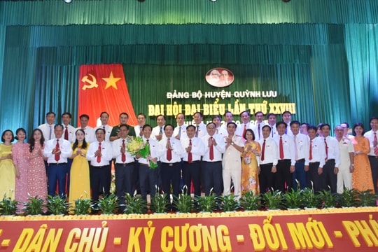 Danh sách Ban Chấp hành Đảng bộ, Ban Thường vụ Huyện ủy Quỳnh Lưu khóa XXVIII, nhiệm kỳ 2020 – 2025