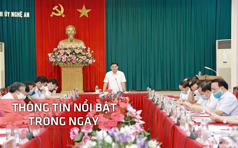 Nghệ An: Thông tin nổi bật ngày 13/8