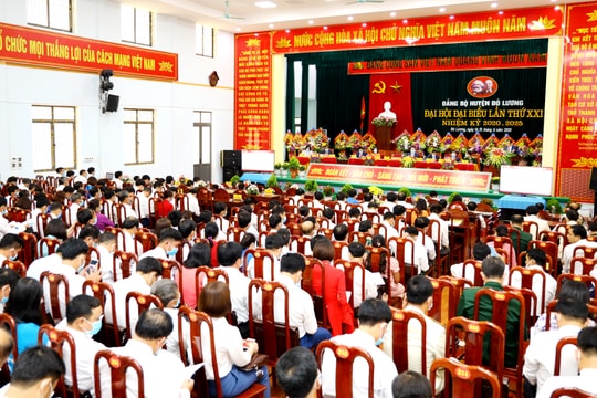Đại hội đại biểu Đảng bộ huyện Đô Lương nhiệm kỳ 2020 - 2025 khai mạc phiên trù bị