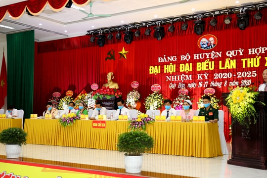 [Infographics] Các chỉ tiêu chủ yếu của Đảng bộ huyện Quỳ Hợp nhiệm kỳ 2020 - 2025