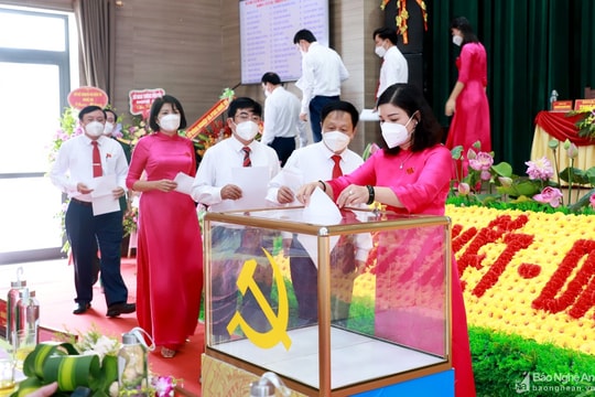  Quy định mới của Tỉnh ủy Nghệ An về phân cấp quản lý và bổ nhiệm, giới thiệu cán bộ ứng cử