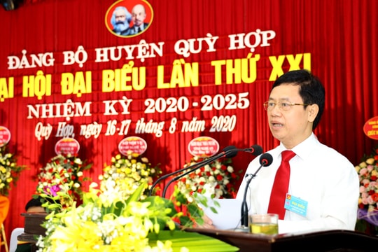 Xây dựng huyện Quỳ Hợp ngày càng giàu đẹp, văn minh, đậm đà bản sắc văn hóa dân tộc