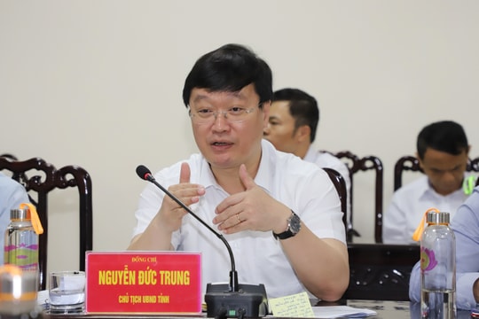 Chủ tịch UBND tỉnh Nguyễn Đức Trung tiếp công dân định kỳ tháng 8