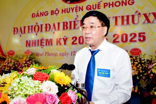 Phát huy sức mạnh đoàn kết, nâng cao hiệu quả các nguồn lực, đưa Quế Phong phát triển bền vững