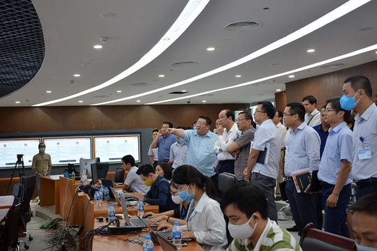 Khai trương Trung tâm Thông tin, chỉ đạo, điều hành và Hệ thống Thông tin báo cáo quốc gia