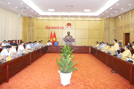 UBND tỉnh và Ủy ban MTTQ tỉnh thống nhất phối hợp thực hiện 6 nhiệm vụ trọng tâm