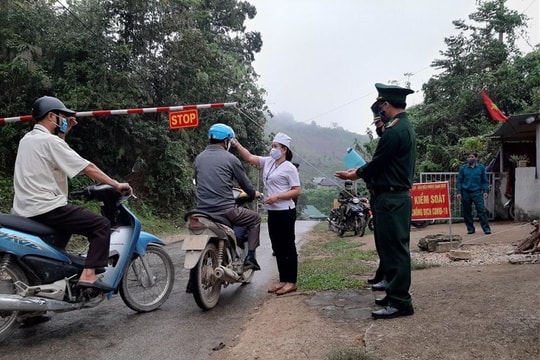 'Bức tường thành' phòng chống Covid - 19 nơi biên viễn