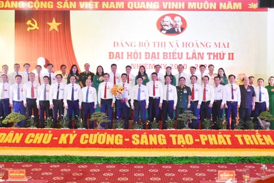 Danh sách Ban Chấp hành Đảng bộ, Ban Thường vụ Thị ủy Hoàng Mai, nhiệm kỳ 2020 - 2025