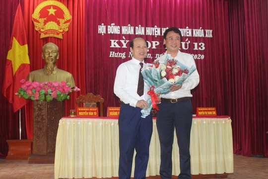 Hưng Nguyên bầu bổ sung chức danh Phó Chủ tịch UBND huyện