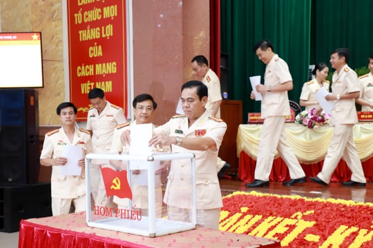 Đại hội đại biểu Đảng bộ Công an tỉnh Nghệ An lần thứ XIV, nhiệm kỳ 2020 - 2025