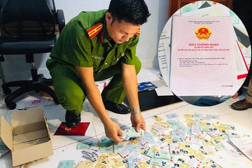 Triệt phá đường dây làm giả sổ đỏ, thẻ nhà báo 'giống như thật'
