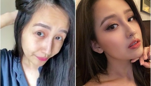 Mặt mộc của hoa hậu Mai Phương Thúy