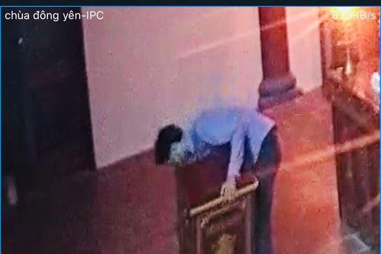 Đột nhập chùa lấy 3 hòm công đức, đập phá rồi 'cuỗm' toàn bộ tiền