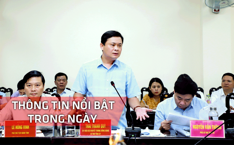 Nghệ An: Thông tin nổi bật ngày 3/9