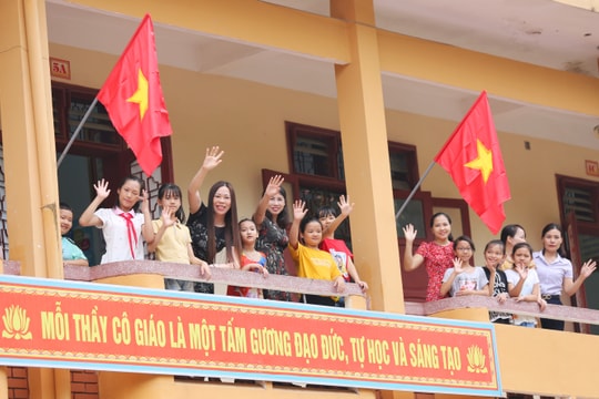 Học sinh Nghệ An háo hức chờ đón ngày khai giảng